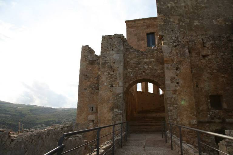 The Front Gate of Castello Svevo di Rocca Imperiale