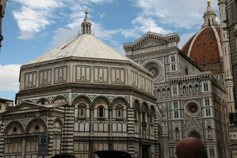 The Baptistery of St. Giovanni, Florence.